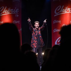 Matt Pokora sur la scène de son Concert Super Privé Chérie FM  à Tours