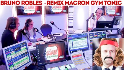 Bruno Roblès - Le remix de Macron Gym Tonic à l'Elysée