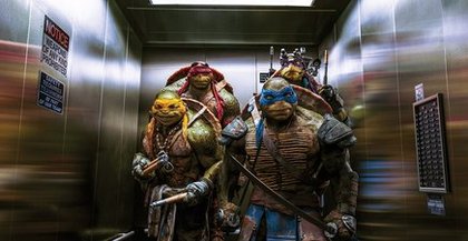 Ninja Turtles: Les Ninja Turtles prennent l'asenceur