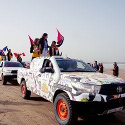 L'arrivée triomphante des Gazelles