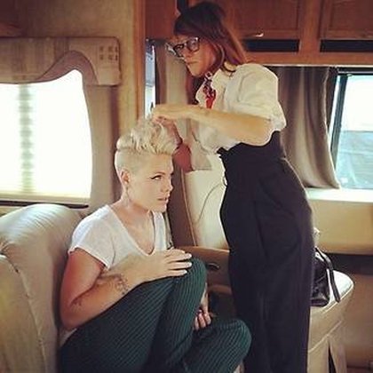 Pink en loges avant X-Factor (Australie)