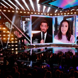 Eva Longoria et Camille Combal - 24ème Cérémonie des NRJ Music Awards