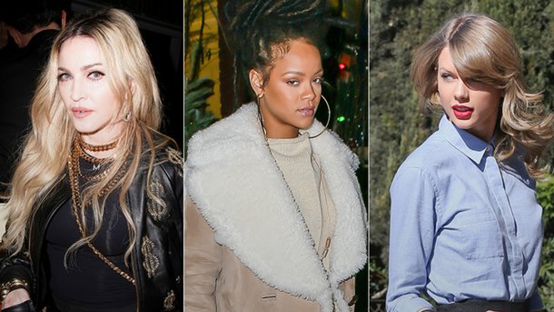 Madonna, Rihanna, Taylor Swift:les femmes avec le plus de succès dans les charts