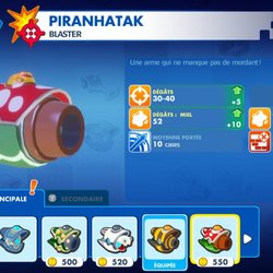 Les armes principales de Mario