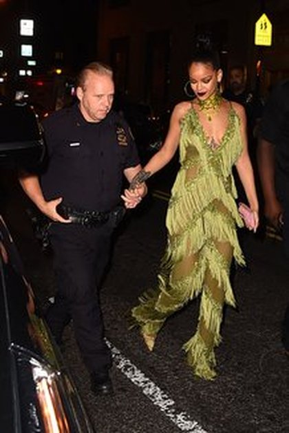 Rihanna après la cérémonie des VMAs 2016