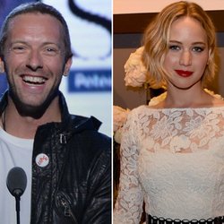Chris Martin et Jennifer Lawrence