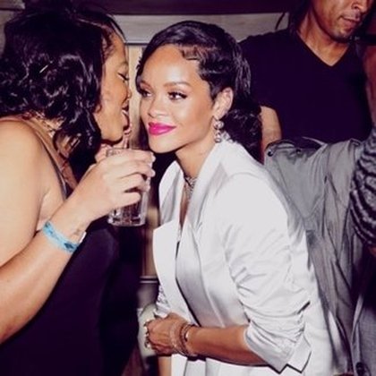 Rihanna fête le nouvel an