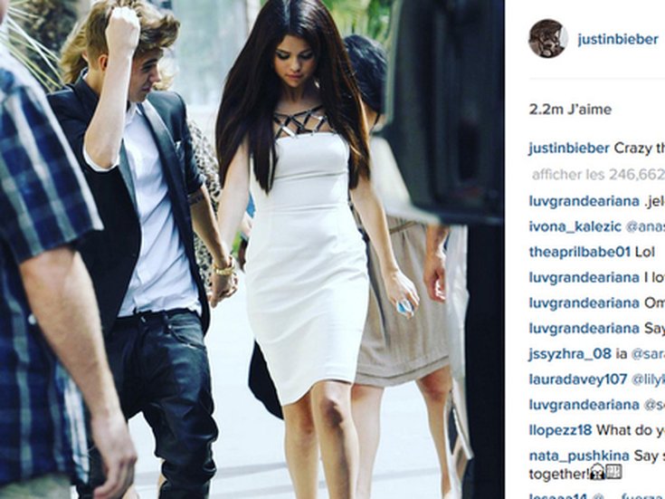 Justin Bieber et Selena Gomez