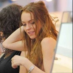 Lindsay Lohan le cheveu gras