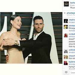 Adam Levine protège sa femme 