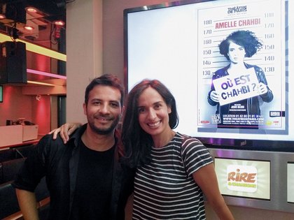 Amelle Chahbi et Laurent Barat sur Rire & Chansons