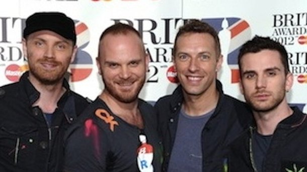 Coldplay sur le toit du monde