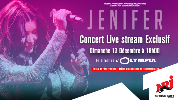 Jenifer: J-2 avant son concert live stream en direct de l’Olympia