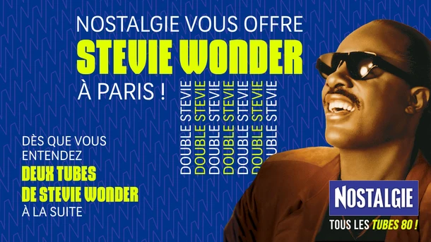 Stevie Wonder en concert : gagnez vos invitations avec Nostalgie !