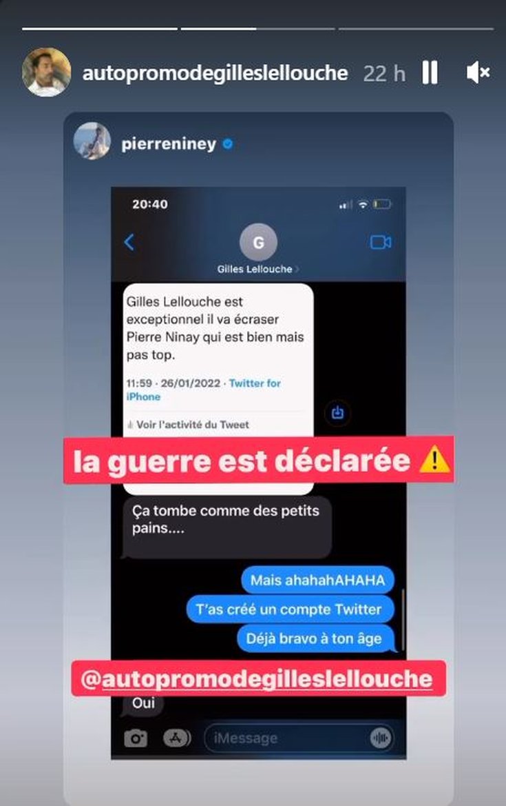 Gilles Lellouche Insta