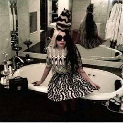 Lady Gaga au Regent-Hotel