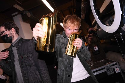 Ed Sheeran - Backstage des NRJ Music Awards 2021