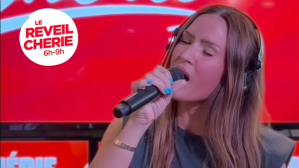 Vitaa "Promets-moi" en live dans le Réveil Chérie