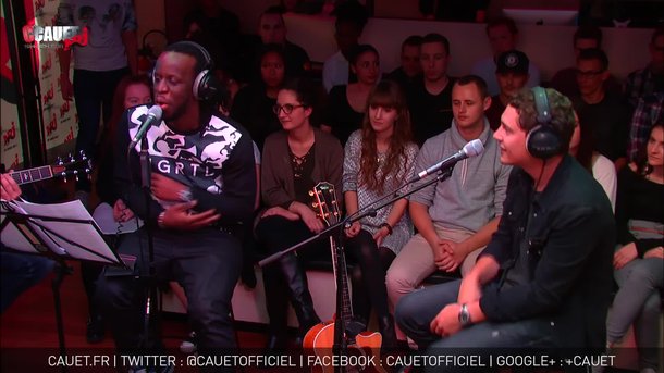 Cris Cab & Youssoupha "Bada Bing" live chez Cauet sur NRJ