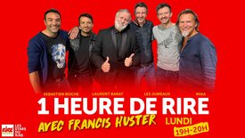 Francis Huster invité de Rire & Chansons pendant 1 heure - lundi 2 octobre de 19h à 20h