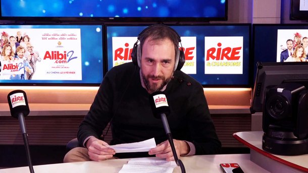 Aymeric Carrez face à Élodie Fontan , Philippe Lacheau  et Julien Arruti