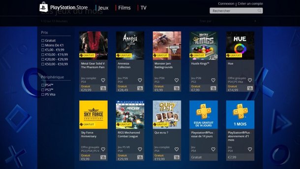 PS+ : Les jeux gratuits d'octobre sont là