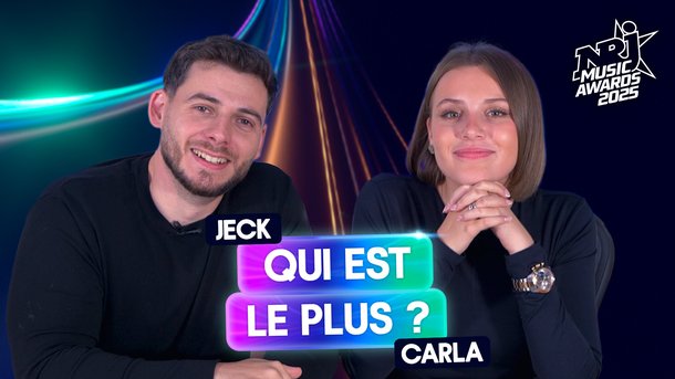Amour, stress, gourmandise... "Qui est le plus ?" avec Jeck et Carla