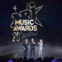Julien Doré, Nikos Aliagas et Louane - NRJ Music Awards 20th Edition