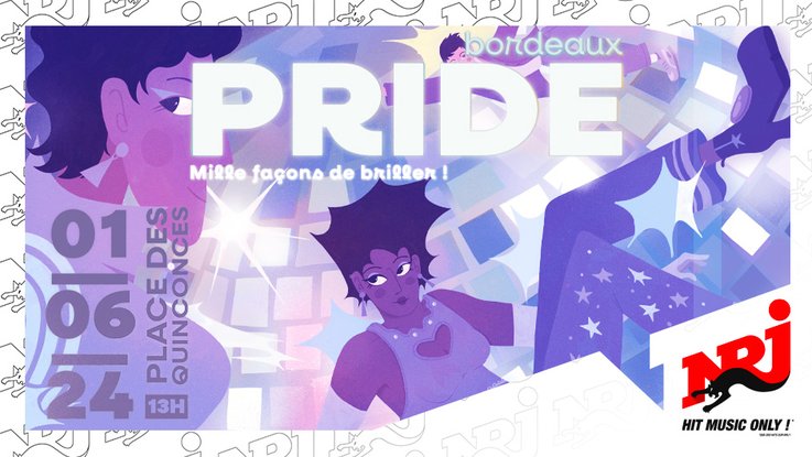 La Marche des fiertés de Bordeaux 2024