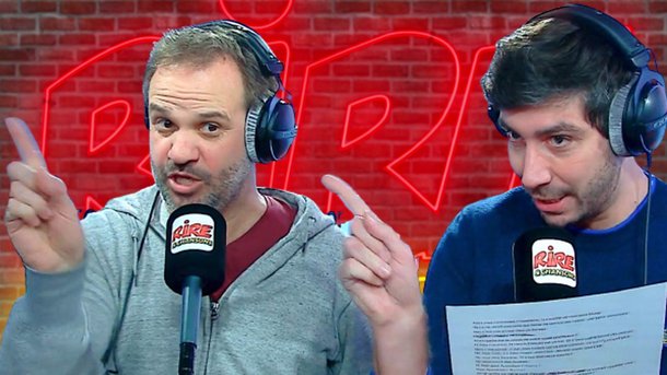 Patrick Chanfray et Vincent Piguet - Au standard de Rire & Chansons, on réagit au virus variant britannique