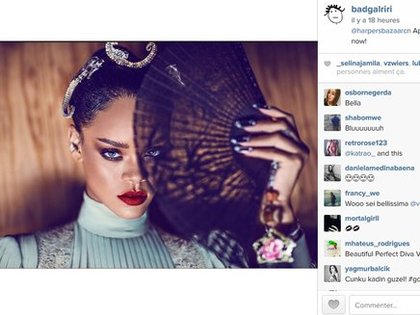 Rihanna pour Harper's Bazar
