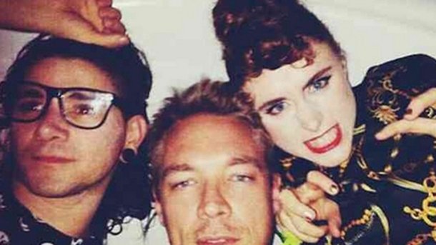 Diplo avec Skrillex et Kiesza