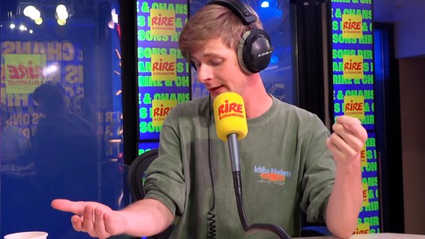 Nico en vrai s'est fait tatouer en direct à la télévision belge - L’afterwork du rire