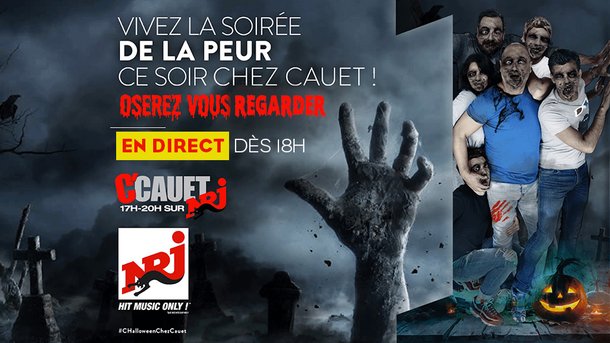 Vivez la soirée de la PEUR ce soir chez Cauet !