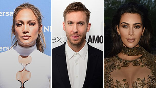 Jennifer Lopez invite Calvin Harris et Kim Kardashian à son anniversaire!