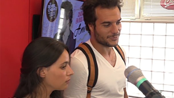 Découvrez les images du duo d'Amir et Caroline, gagnante du concours Chérie FM !