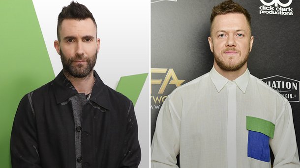 Imagine Dragons vs Maroon 5: le match des groupes pop-rock