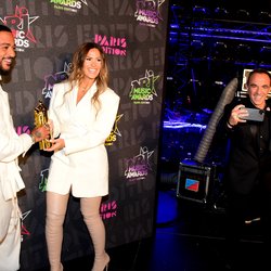 Vitaa et Slimane  - Backstage NRJ Music Awards Paris Edition