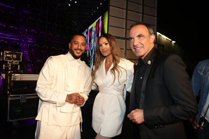 Slimane, Vitaa et Nikos Aliagas - Backstage NRJ Music Awards Paris Edition