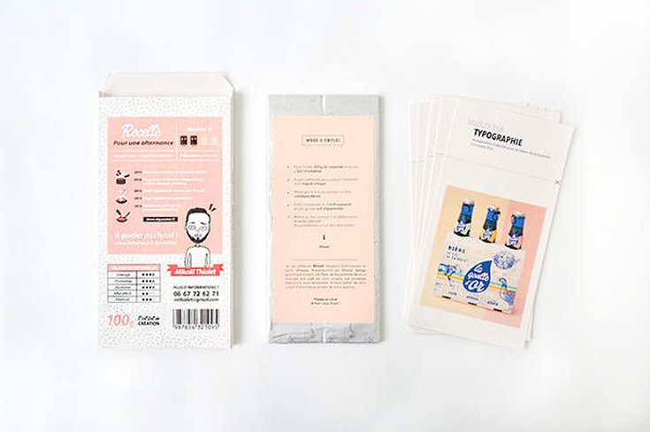 Le CV en tablette de chocolat