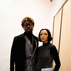 Dadju et Eva - Backstage des NRJ Music Awards 2021