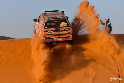 Les Gazelles en étape