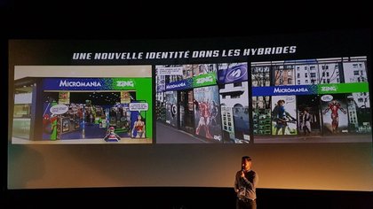 Quelques exemples de la nouvelle identité en magasin