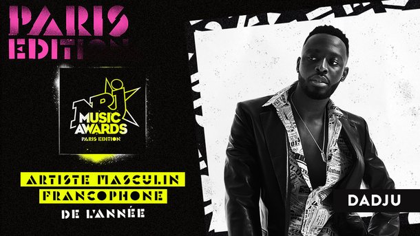 Dadju élu «Artiste Masculin Francophone de l'année» : «C'est LE trophée de la cérémonie»