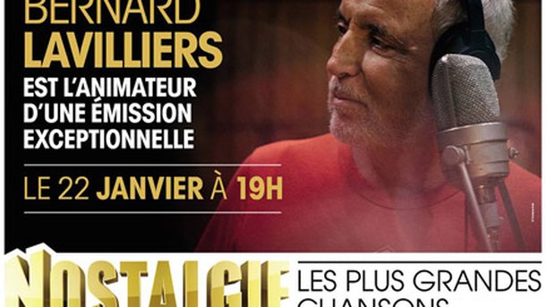 Bernard Lavilliers animateur d'une émission exceptionnelle sur Nostalgie !