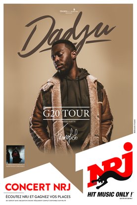 Dadju en tournée avec NRJ