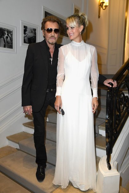 Johnny Hallyday et Laeticia Hallyday