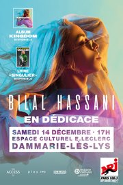 BILAL HASSANI en dédicace