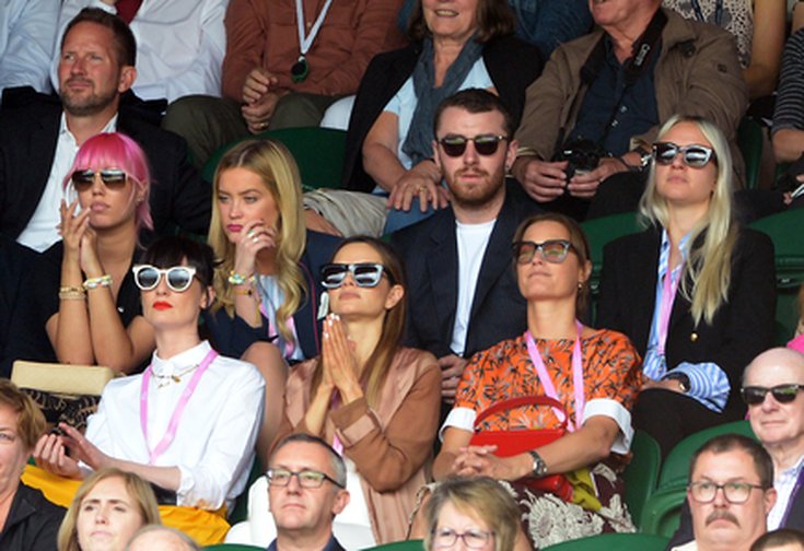 Sam Smith à Wimbledon 
