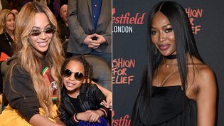 Beyoncé, Blue Ivy, Naomie Campbell